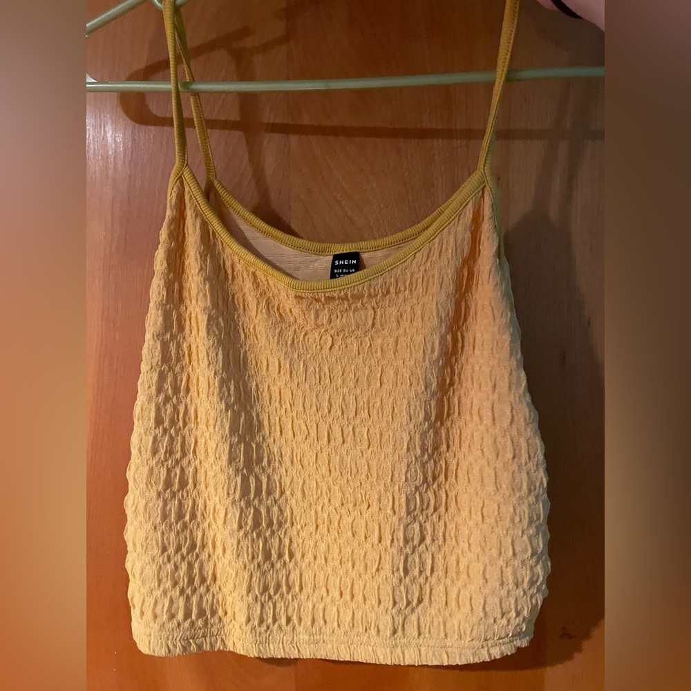 Solid Textured Cami Top